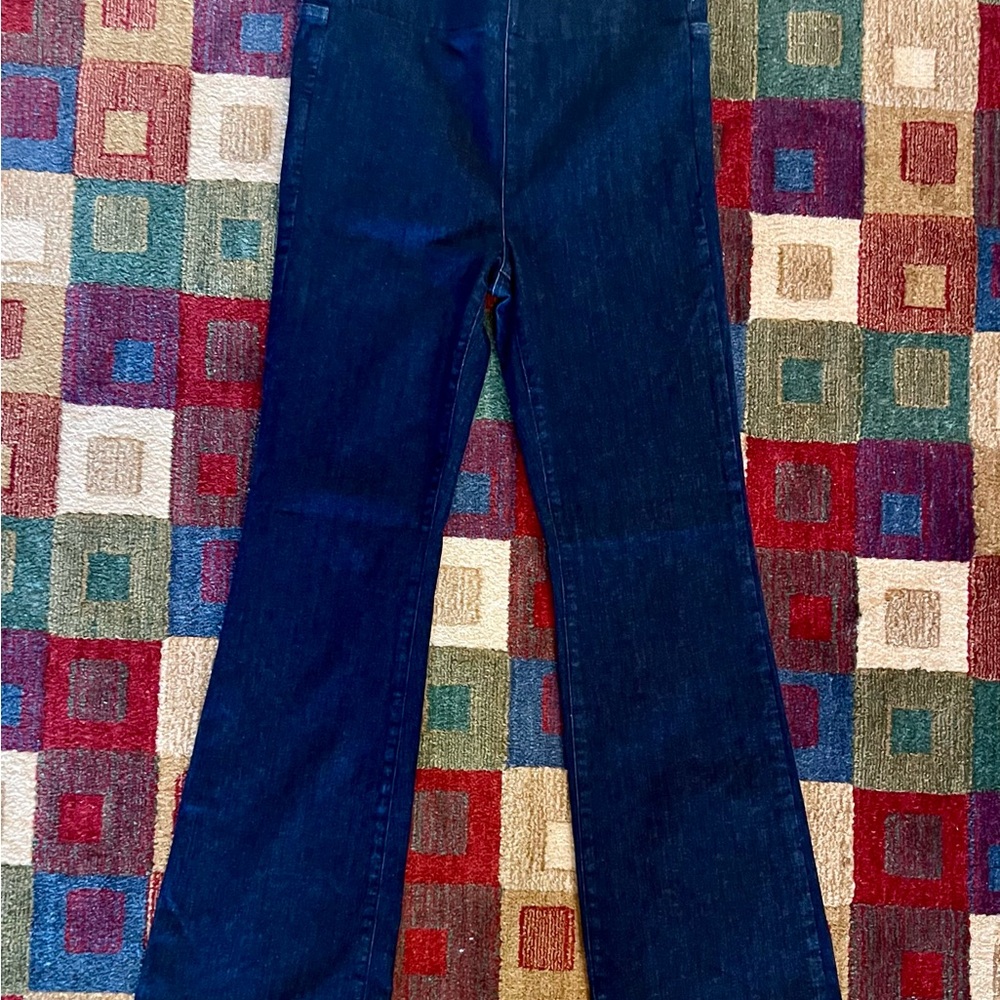 NYDJ dark wash large pull on jeans